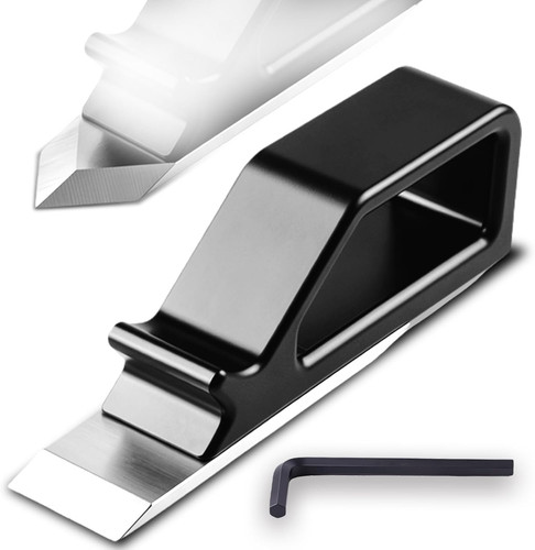 Dual blade chisel plane with - dual-blade,