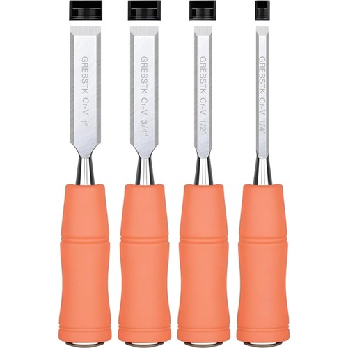 Piece wood chisel set - piece,