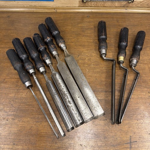Vintage paring gouges job - paring,