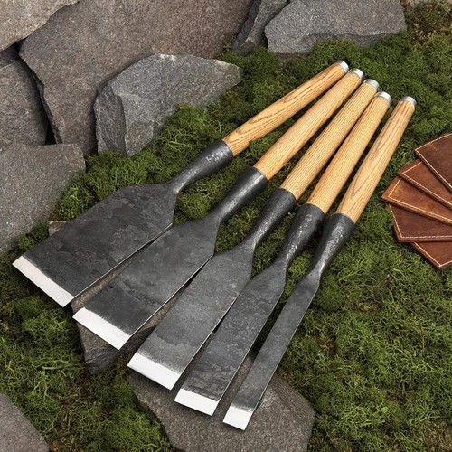 Hand forged slick chisel 52100 - chisel,